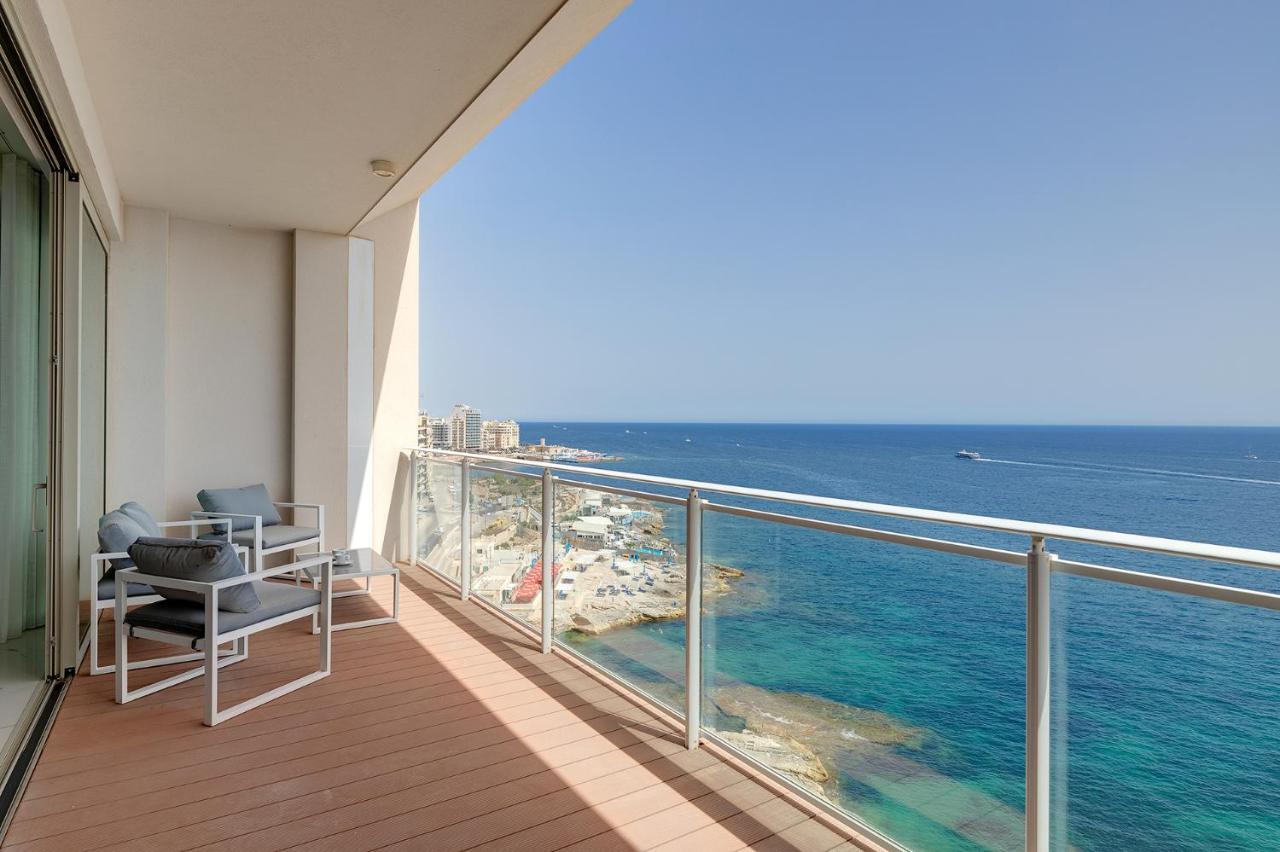 Super Luxury Apartment In Tigne Point, Amazing Sea Views Сліма Екстер'єр фото