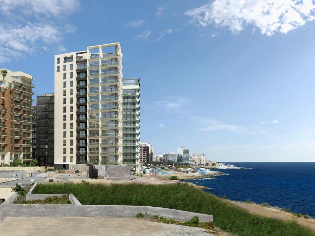 Super Luxury Apartment In Tigne Point, Amazing Sea Views Сліма Екстер'єр фото